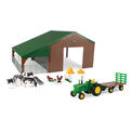 1:32 John Deere Tractor & Shed - 47024 additional 1