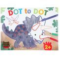Dino World - Dot-to-Dot Colouring Book - 0412010 additional 1
