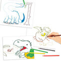 Dino World - Dot-to-Dot Colouring Book - 0412010 additional 2