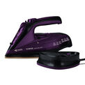 Tower Ceraglide 2 in 1 Cord/Cordlesss Steam Iron - 2400W Purple additional 1