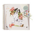 Wrendale Designs -  Scrapbook Album - Blooming with Love (Dog) additional 1