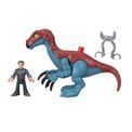 Imaginext Jurassic World Dominion Therizinosaurus &amp; Owen additional 2