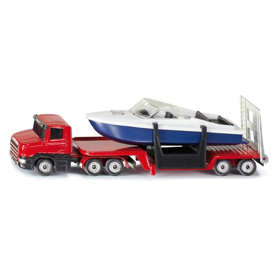 Siku - Low Loader with Boat