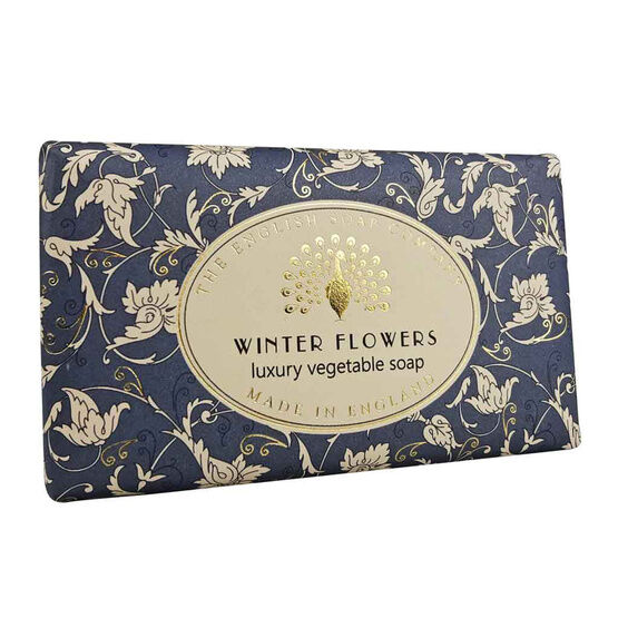 English Soap Company Winter Flowers Christmas Soap