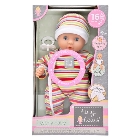 Tiny Tears 12" Teeny Baby Doll with Sounds