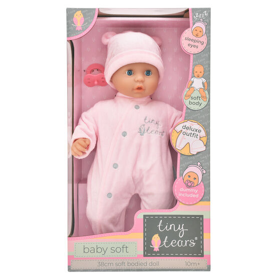 Tiny Tears 15" Baby Soft Doll