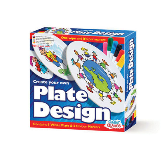 Great Gizmos Create Your Own Plate Design - 7017
