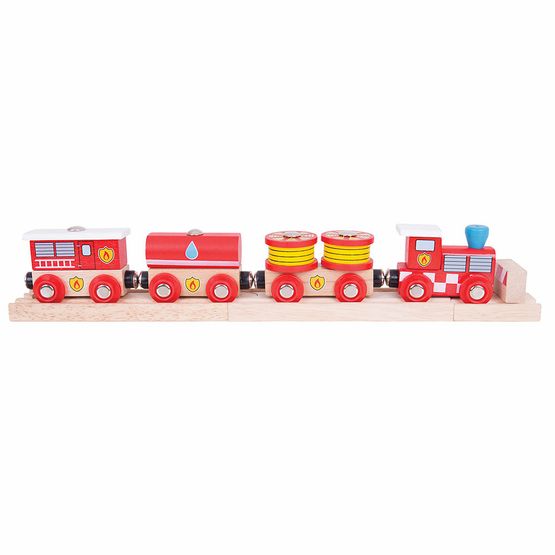 Bigjigs - Fire &amp; Rescue Train
