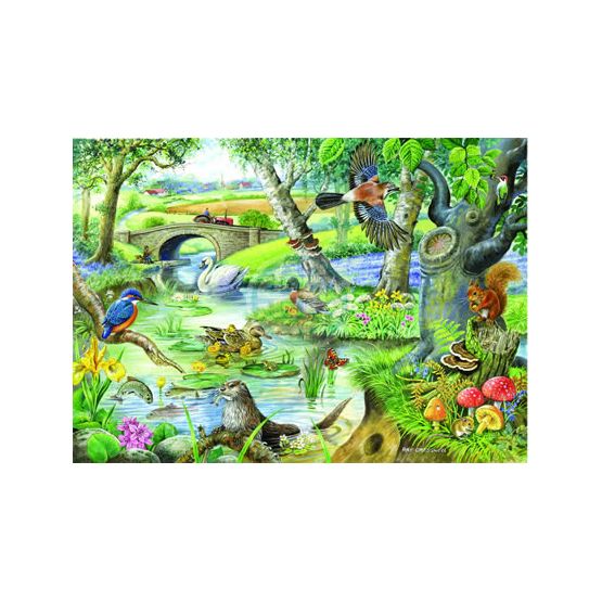 House of Puzzles - Tales Of The River BIG500 Piece Jigsaw Puzzle