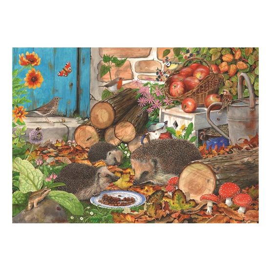 House of Puzzles - Garden Helpers 1000 Piece Jigsaw Puzzle