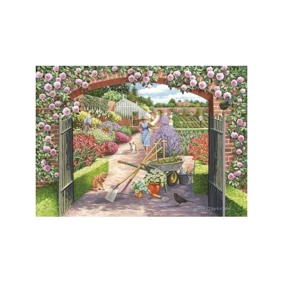 The Lynvale Collection - 500 Piece - Walled Garden