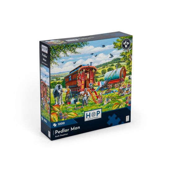 House of Puzzles - Pedlar Man 1000 Piece Jigsaw Puzzle