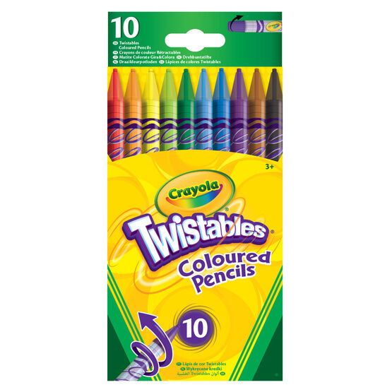 Crayola - 10 Twistable Pencils