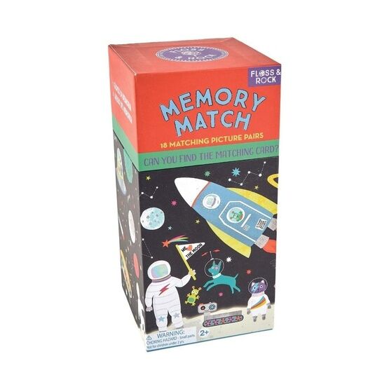 Floss & Rock Space Memory Match Game