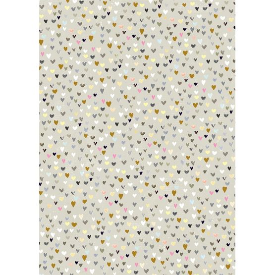 Glick - Gift Wrap Ditzy Hearts
