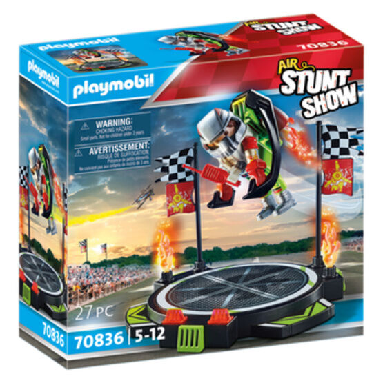 Playmobil - Air Stunt Show - Stuntman & Jetpack - 70836