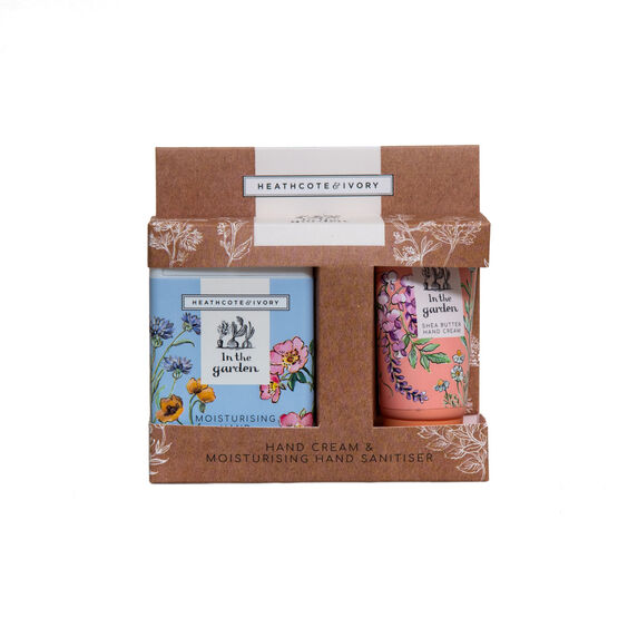 Heathcote & Ivory 'In The Garden' Hand Cream & Hand Sanitiser Gift Set