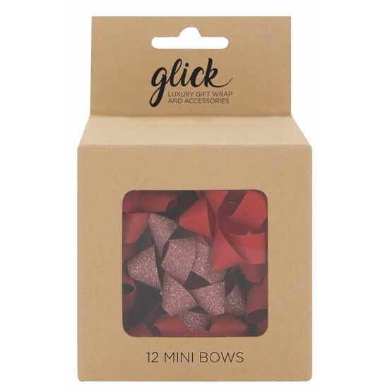 Glick - Gift Bow Multipack Red
