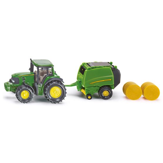 Siku John Deere with Baler - 1665