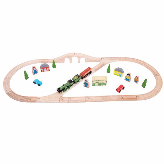 Bigjigs - Flying Scotsman Train Set