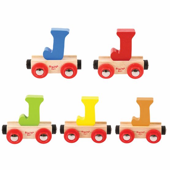 Bigjigs - Rail Name Letter J