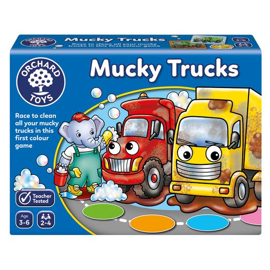 Orchard Toys - Mucky Trucks Game