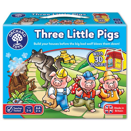 Orchard Toys - Three Little Pigs Board Game