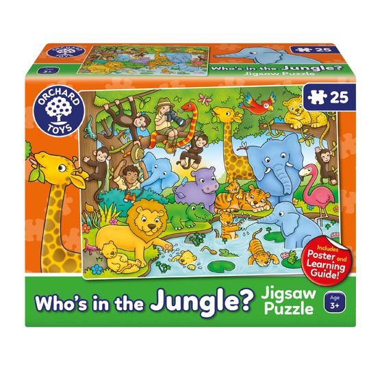 Orchard Toys - Who's in the Jungle? Jigsaw Puzzle