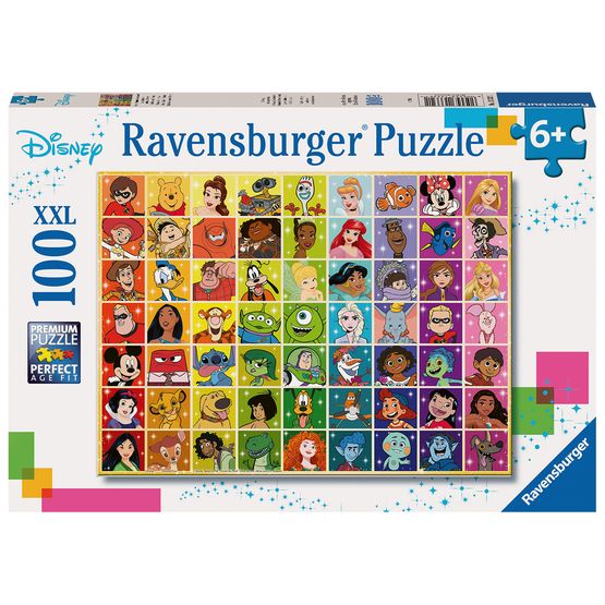 Ravensburger - Disney &amp; Pixar Multicharacter XXL 100 Piece Jigsaw Puzzle