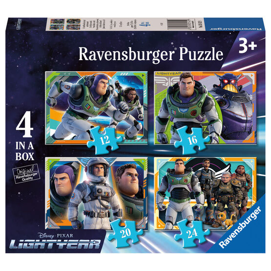 Ravensburger - Disney Pixar Lightyear 4-in-a-Box - 3142