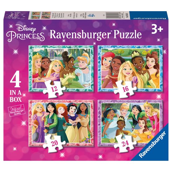 Ravensburger Disney Princess 4 in a Box Jigsaw Puzzle