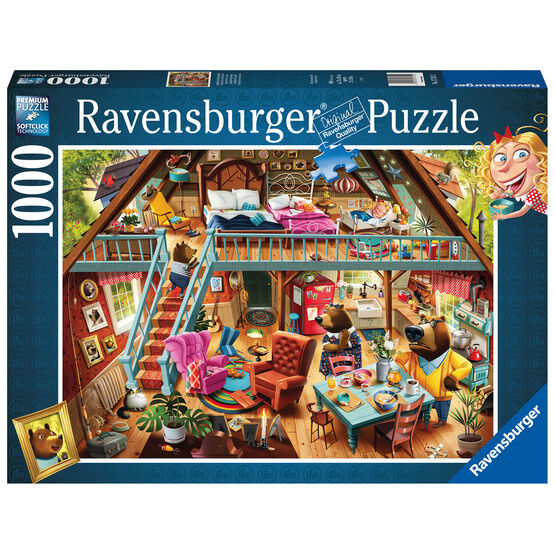 Ravensburger - Goldilocks Gets Caught! - 1000 Piece - 17311