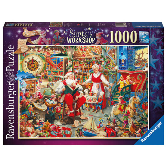 Ravensburger - Santa's Workshop - Limited Edition 2022 - 1000 Piece - 17300