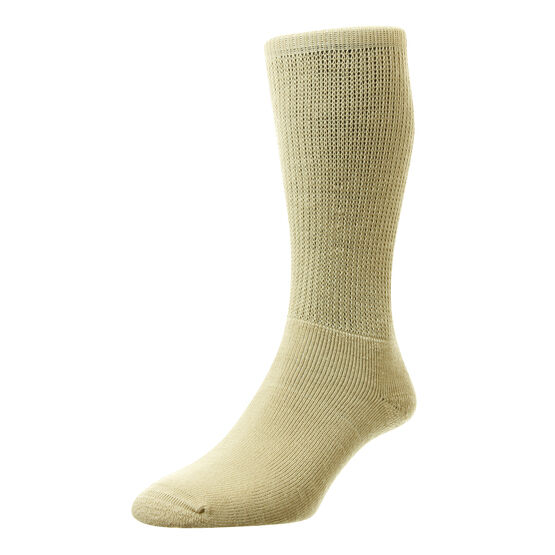 Mens Ladies HJ Hall Wool DIABETIC Smooth Easy Fit Cushion Sock Hj1352 