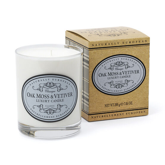 The Somerset Toiletry Co. - Naturally European - Oak Moss & Vetiver - Candle 180g