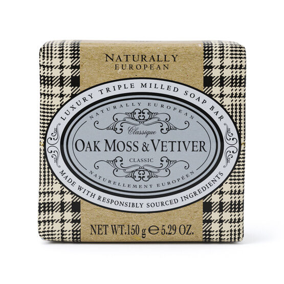 The Somerset Toiletry Co. - Naturally European - Oak Moss & Vetiver - Soap 150g