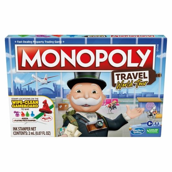 Hasbro Monopoly Travel World Tour Board Game
