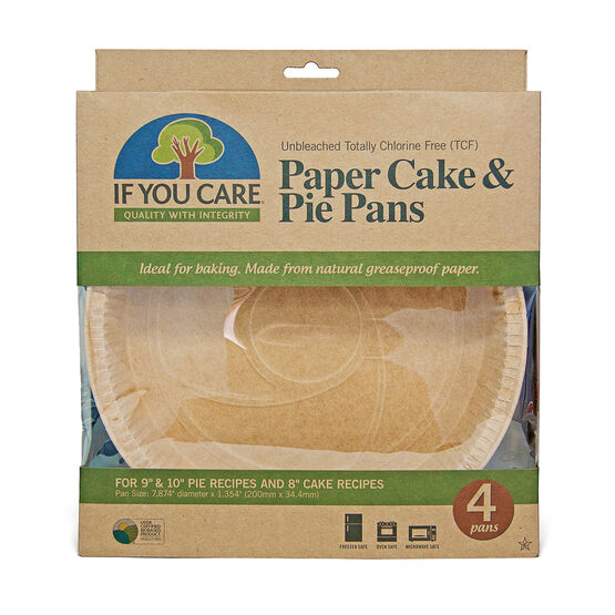 If You Care Paper Cake/Pie Pans