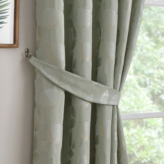 Curtina - Bramford -  Pair Of Curtain Tiebacks in Green