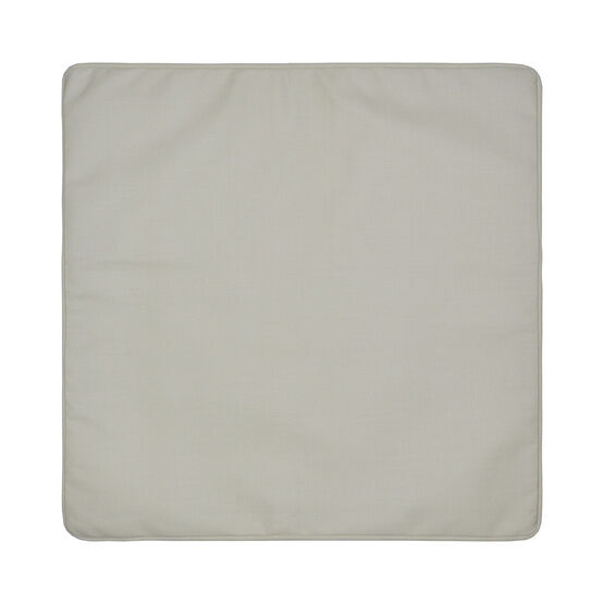 Fusion - Plain Dye - Water Resistant Outdoor Cushion Cover - 43 x 43cm in Natural
