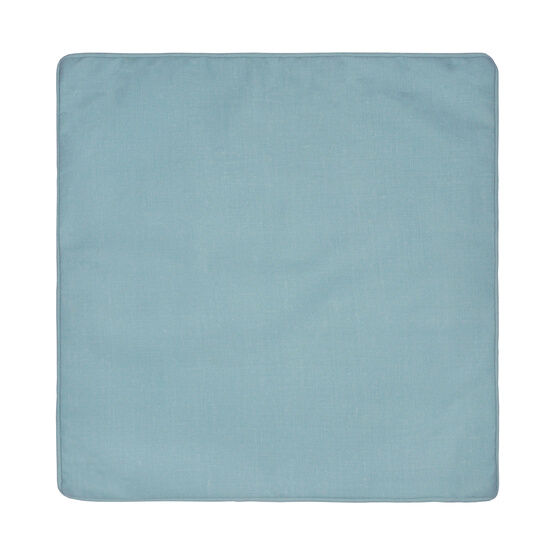 Fusion - Plain Dye - Water Resistant Outdoor Cushion Cover - 43 x 43cm in Teal