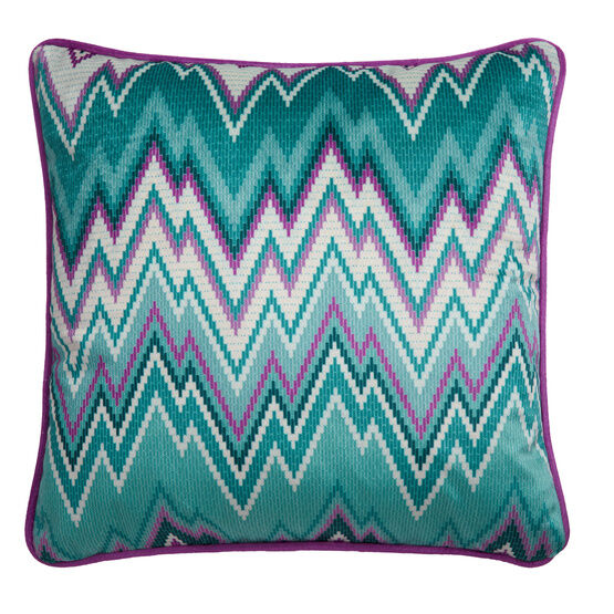 Laurence Llewelyn-Bowen - Pants on Fire -  Cushion Cover - 43 x 43cm in Blue