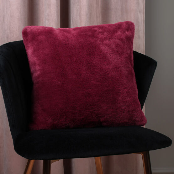 Soiree - Debra - SPE-FEA Cushion Cover - 43 x 43cm in Wine