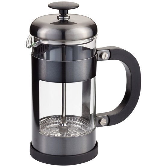 Judge - Coffee 3 Cup Glass Cafetiere 350ml Pewter