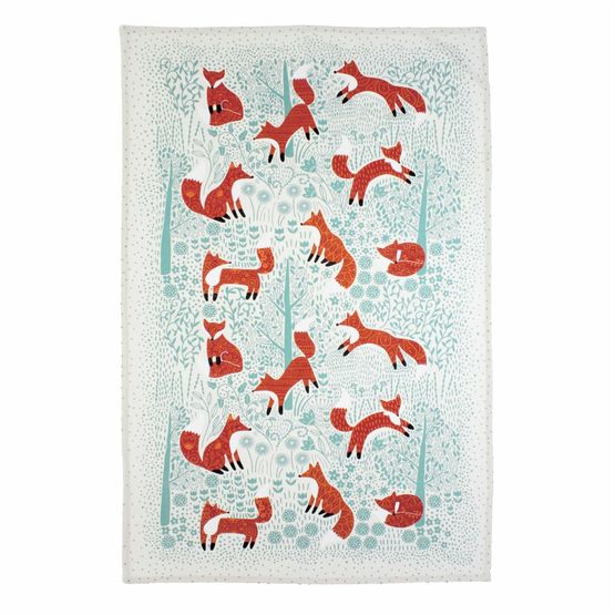 Ulster Weavers - Foraging Fox - Tea Towel - Cotton