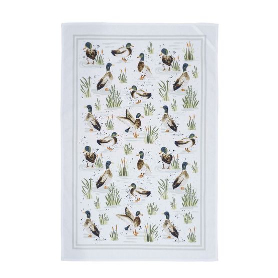 Ulster Weavers - Farmhouse Ducks - Tea Towel - Cotton