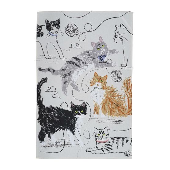 Ulster Weavers - Feline Friends - Tea Towel - Cotton