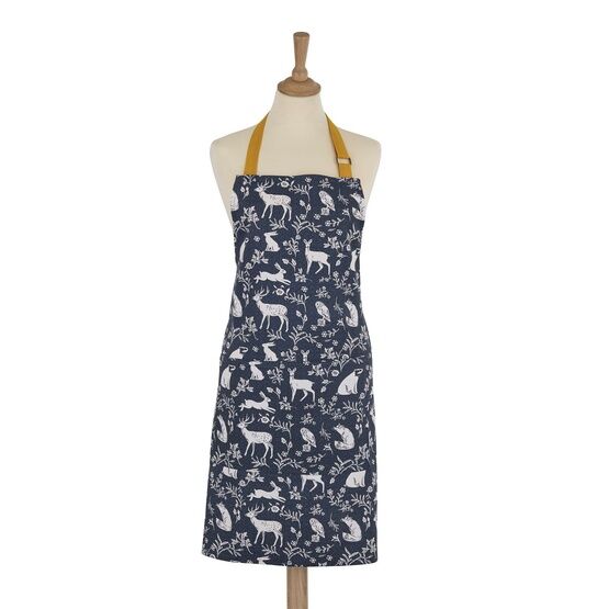 Ulster Weavers - Forest Friends - Navy - Apron - Cotton
