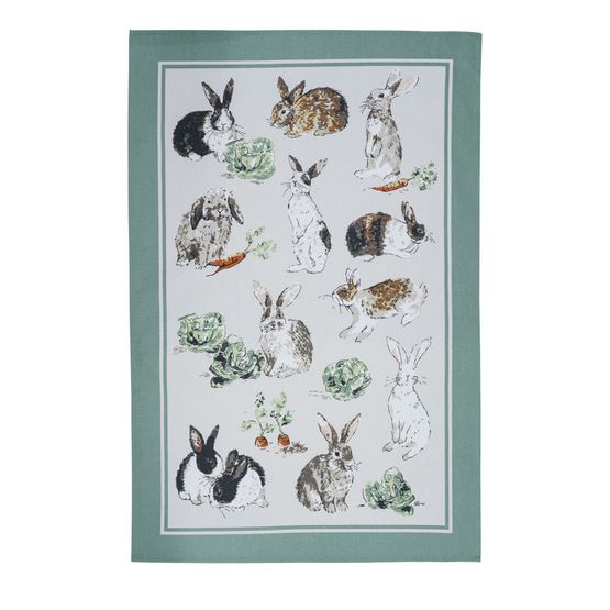 Ulster Weavers - Rabbit Patch - Tea Towel - Cotton