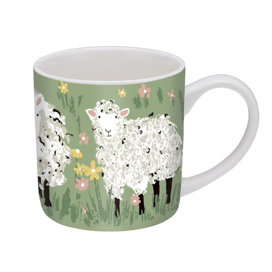 Ulster Weavers - Woolly Sheep - Mug - New Bone China